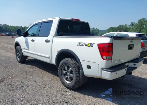 2013 Nissan Titan Pro-4X from USA, damaged, VIN 1N6AA0ECXDN309758